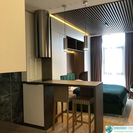 Современная студия с видом на море в ЖК Метрополь (388)