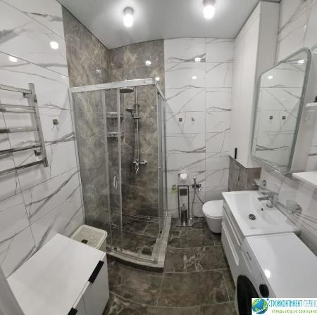 Квартира с балконом и отдельной спальней (61)